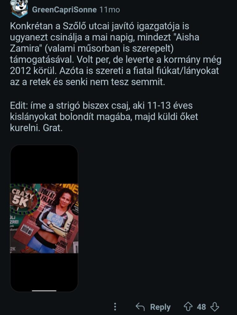 Ein zufälliger Reddjtor war vor 1 Jahr auch bekannt, dass die Reparaturdirektorin der Szőlő Street und seine Frau Prostituierte leiteten. Warum hat die Polizei und der Schutz von Kindern mehr als 10 Jahre etwas getan? (2 Bilder)