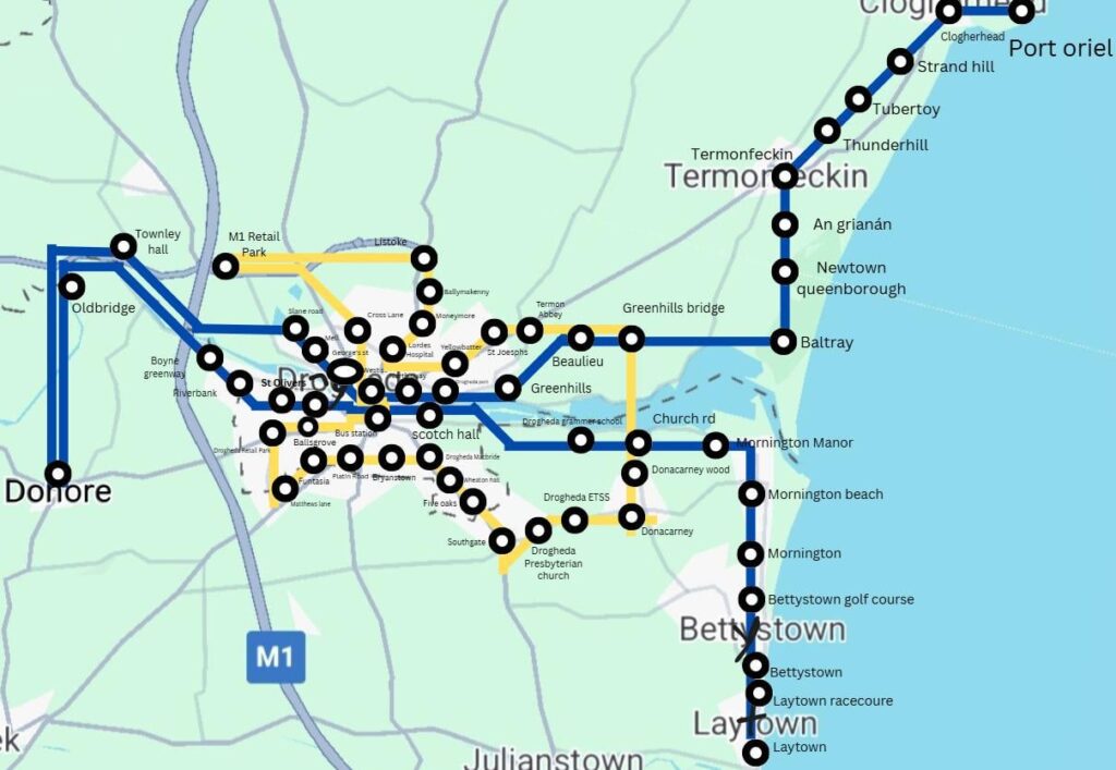 Wenn Drogheda ein Straßenbahnnetz bekam Wenn Drogheda ein Straßenbahnnetz bekam