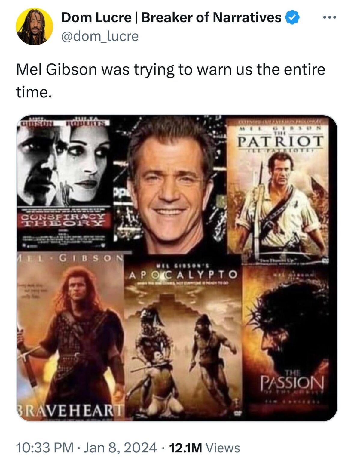 Mel Gibson hatte Recht Mel Gibson hatte Recht