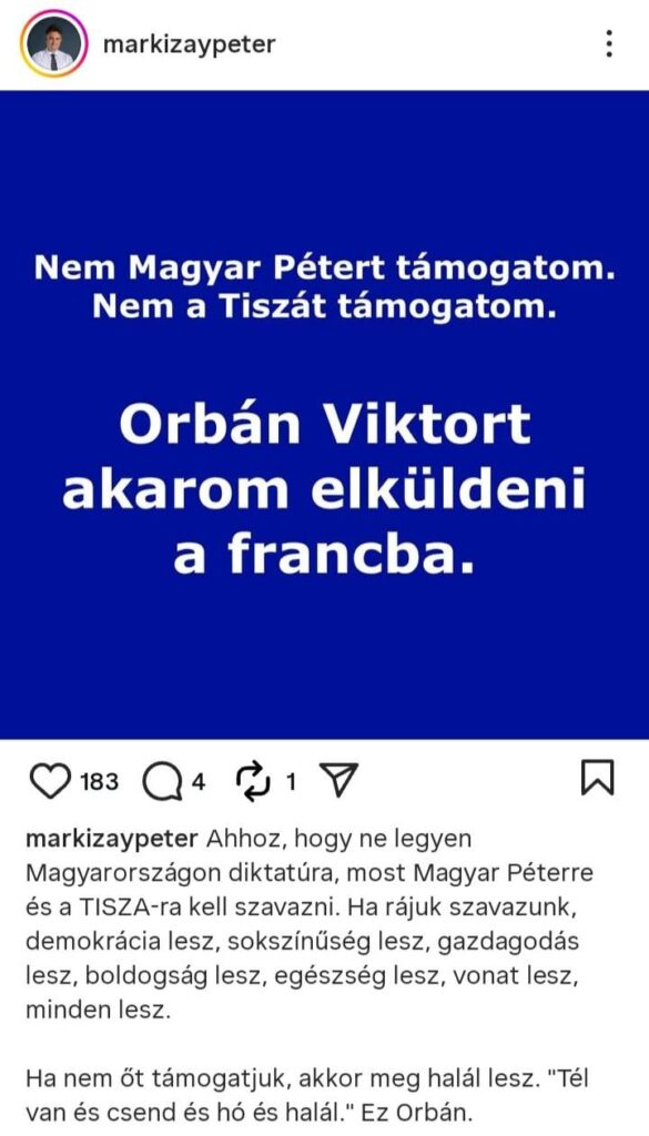 Dies würde nur von allen, Politikern und Wählern verstanden werden