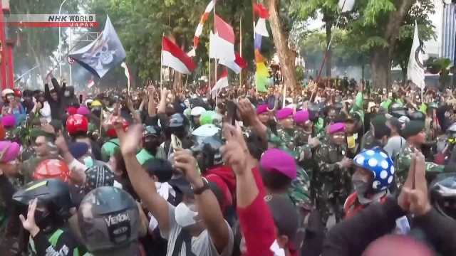Proteste Wut in Indonesien