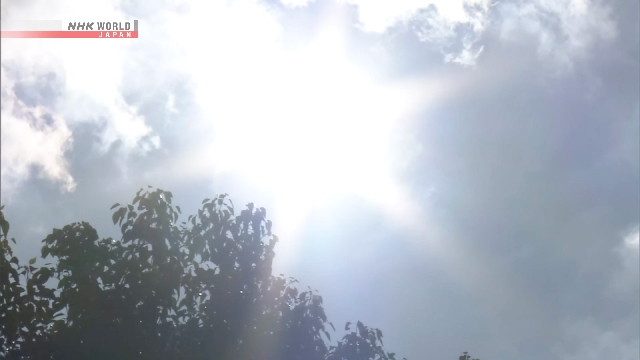 Hohe Temperaturen bestehen in vielen Teilen Japans
