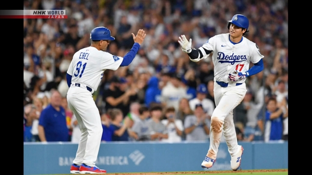 MLB -Star Ohtani trifft den 50. Homerun für die zweite Saison in Folge in Folge