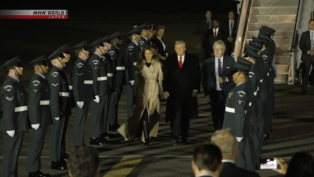 Trump kommt in Großbritannien zum zweiten Besuch als Staatsgast an