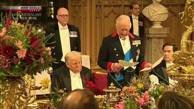 Trump wird königlich willkommen und Proteste in Großbritannien