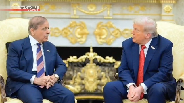 Der Premierminister Pakistans trifft Trump inmitten von Spannungen mit Indien
