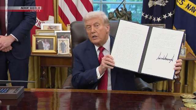 Trump unterschreibt Executive Order auf Tiktok Deal