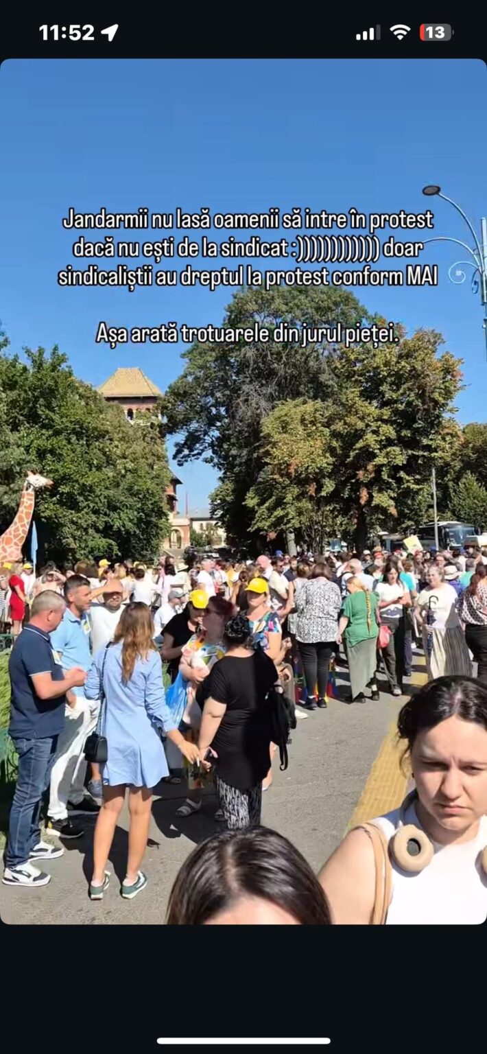 Die Gendarmen verlassen die Menschen nicht aus Protest auf dem Victoriei -Platz. Wo bist du?
