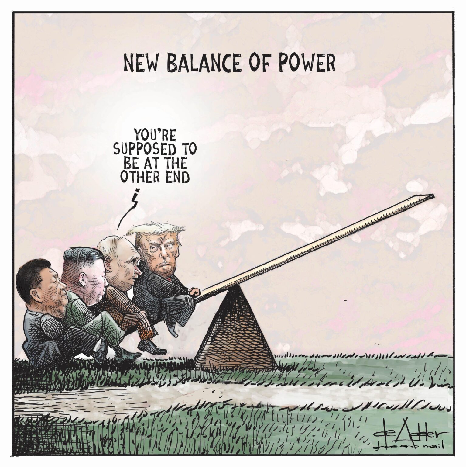 Neues Kräfteverhältnis - Michael de Adder