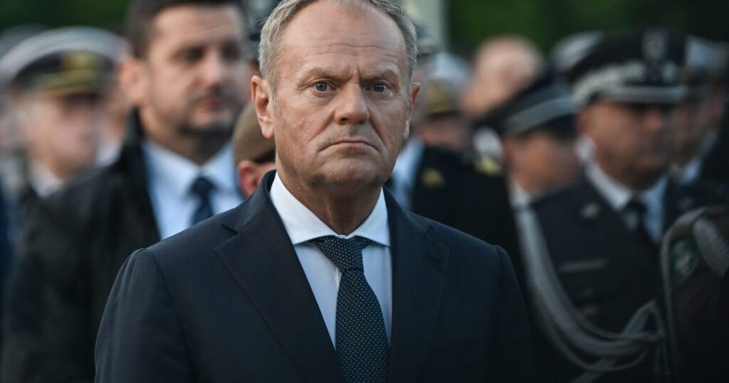 Polen wird abschießen, um russische Flugzeuge einzudringen, warnt PM Tusk