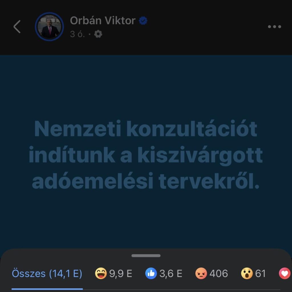 Facebook passte gut zum National Consultation Post Vitya