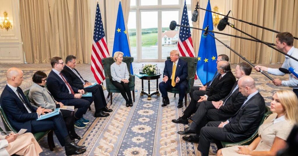 Einige Europäer befürchten, dass US-Präsidenthelfer eine rechtsextreme Übernahme wünschen