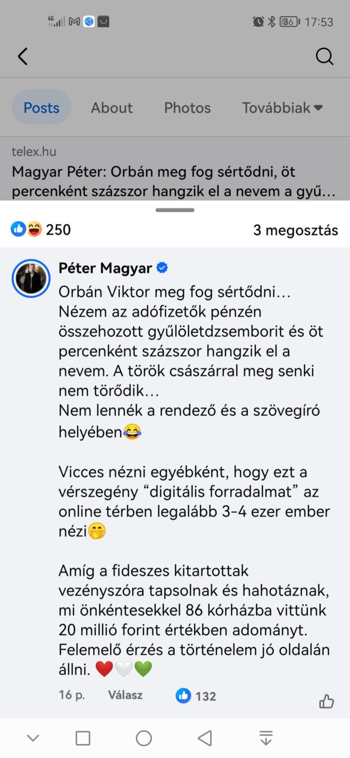MP fährt den Telex