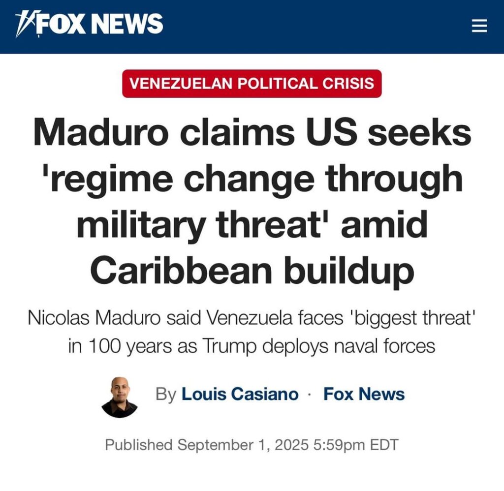 Warum spricht niemand über die US -Kriegsschiffe in Venezuela? Warum spricht niemand über die US -Kriegsschiffe in Venezuela?