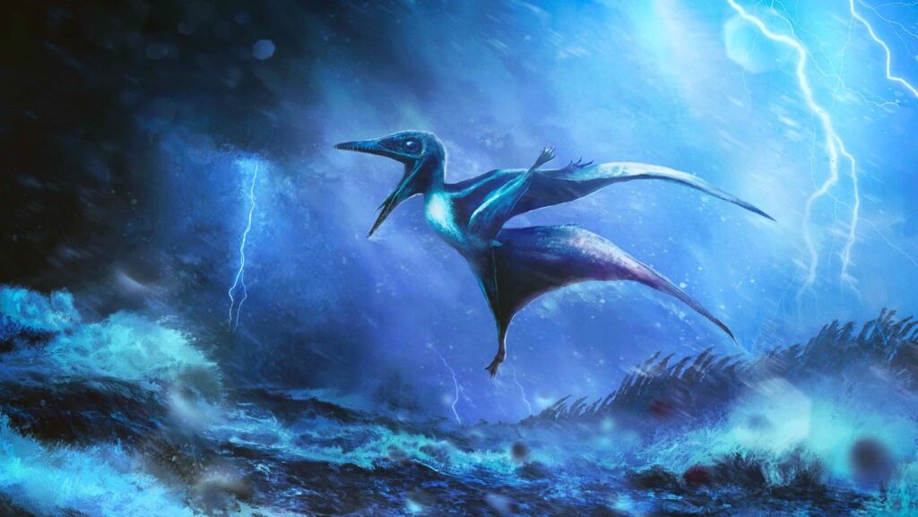 Die jungen Pterosaurier starben wahrscheinlich in gewalttätigen Jura -Stürmen. Fossilien aus Deutschland deuten darauf hin, dass junge Flyer vor 150 Millionen Jahren von gewalttätigen Winden gefällt wurden.