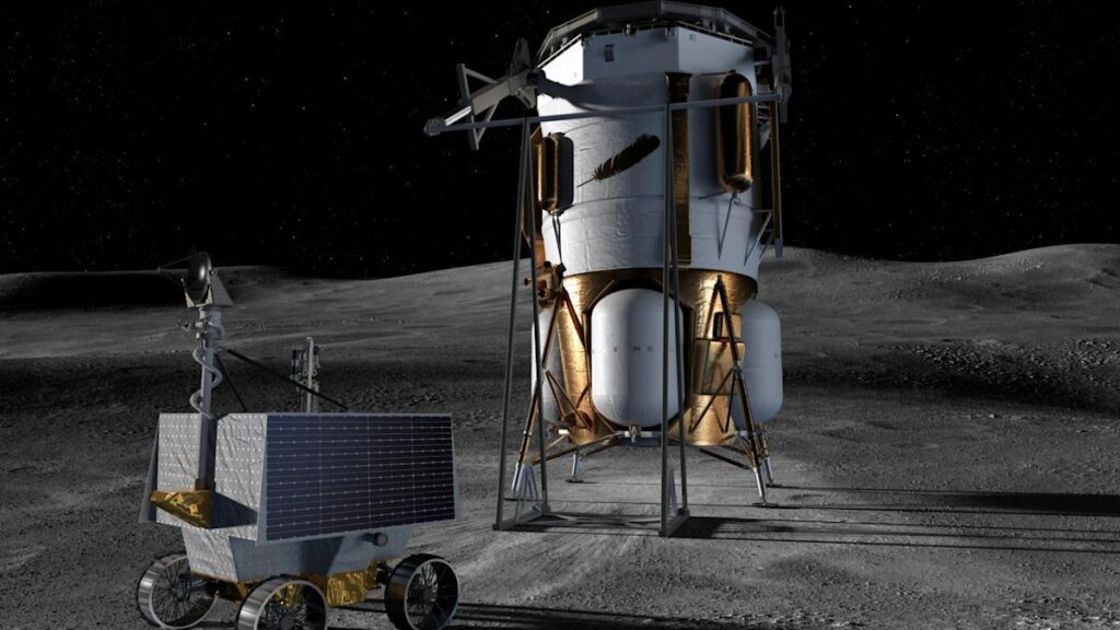 Die NASA belegt ihren Viper Moon Rover für eine Mission von 2027 mit blauem Ursprung wieder auf