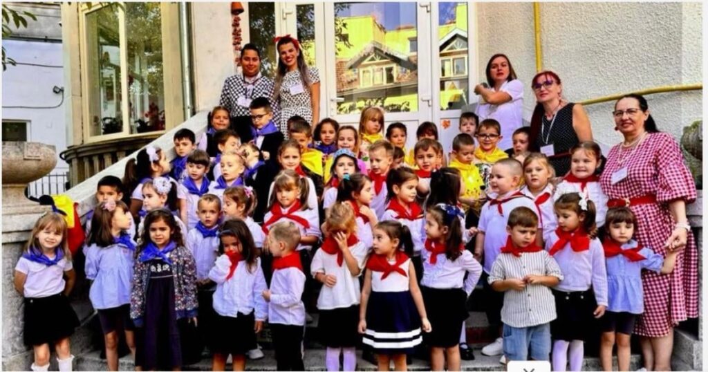 Der "Falke" in einem Kindergarten in der Satu -Stute. Die Polizei eröffnete einen Strafverfahren. "Eine kommunistische Propaganda -Show", beschuldigt Iiccmer