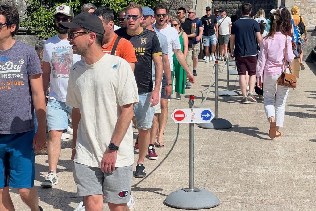 Die Stadtmauern von Dubrovnik müssen ab dem nächsten Jahr im Voraus gebucht werden