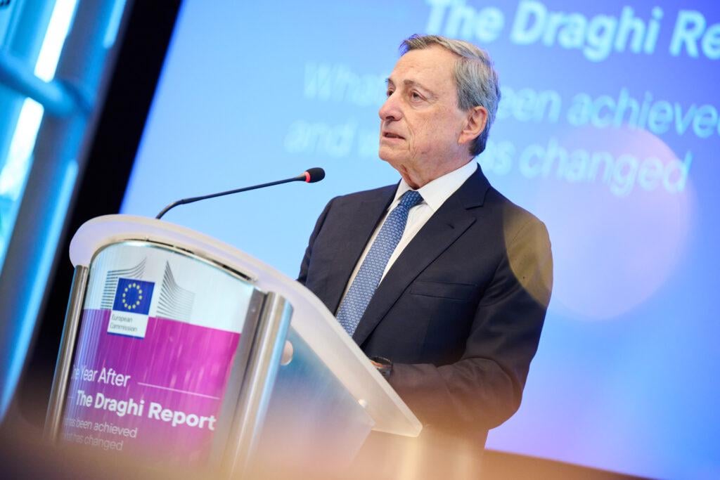 Draghi zielt auf die Mitgliedstaaten ab: "Ein Jahr später hat sich jede Herausforderung verschlechtert."