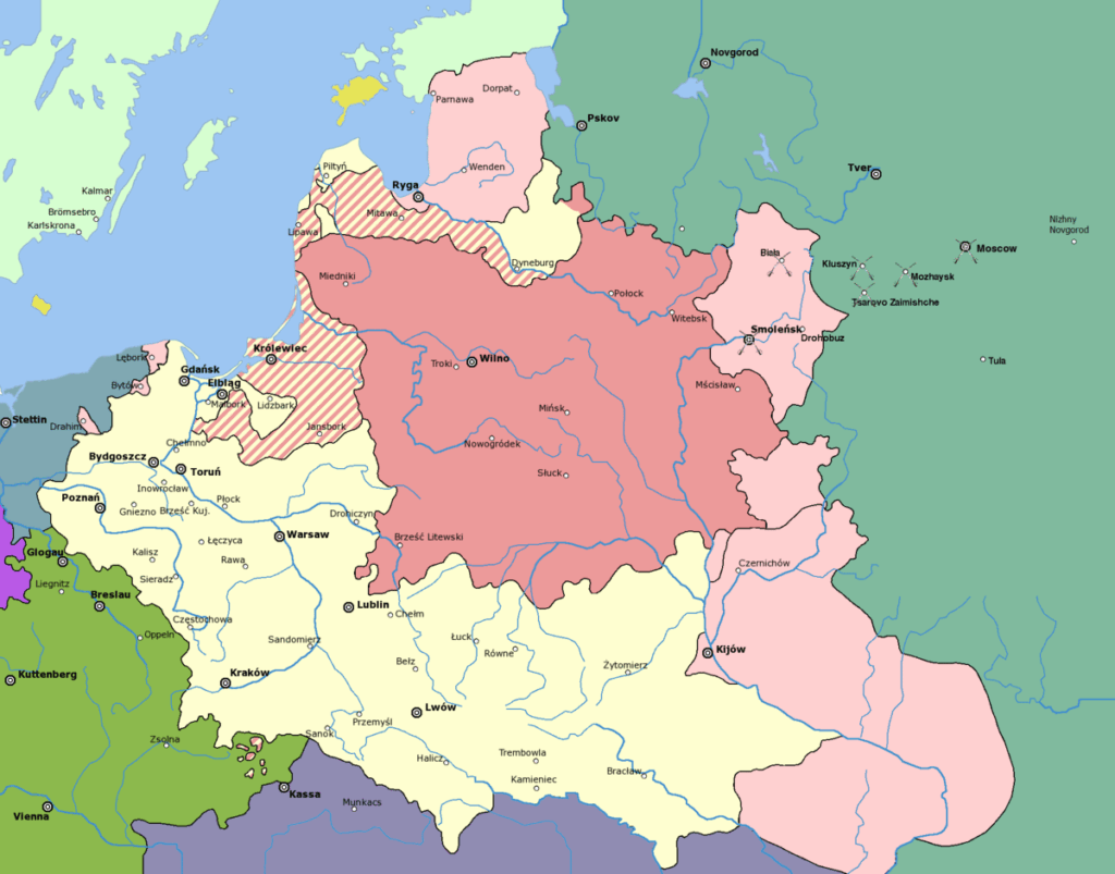 In der Nacht des 20.01. September 1610 sind polnisch-lithuanische Commonwealth-Streitkräfte unter dem Kommando von Hetman Stanisław żółkiewski in Moskau eingetreten