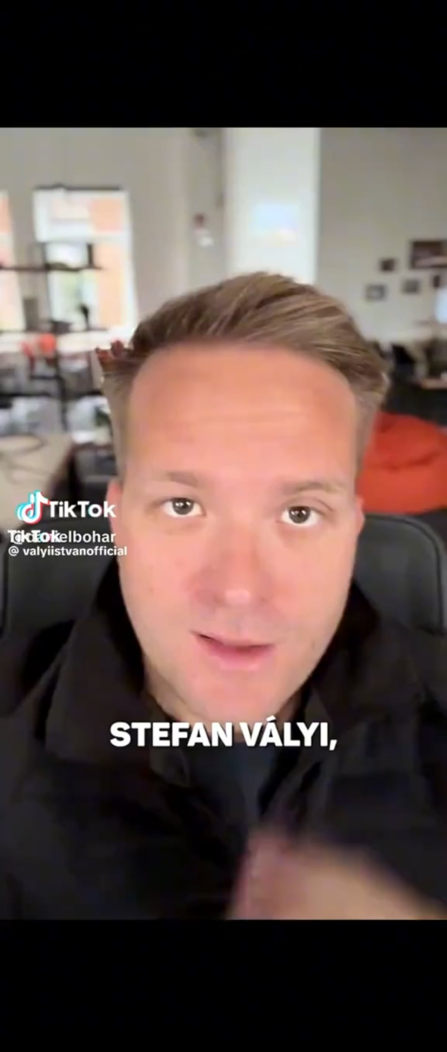 Vályi Pistas Antwort auf Bohant von den Tikts