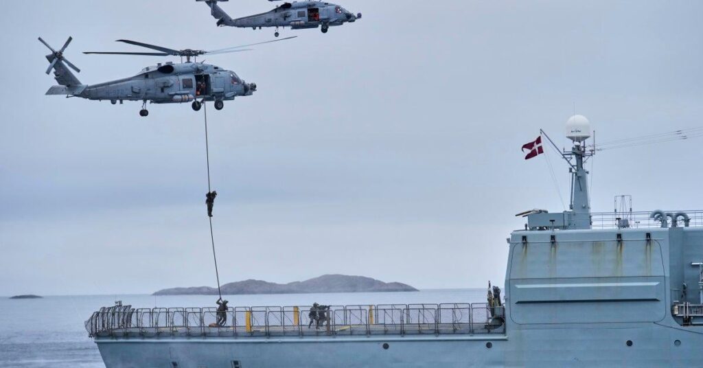 Dänemark hatte eine seiner größten militärischen Übungen in Grönland. Die USA wurden ausgelassen