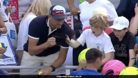 Der CEO von Millionaire, der uns den Hut des kleinen Jungen auf US Open schnappte, sagt, er habe "großen Fehler" gemacht