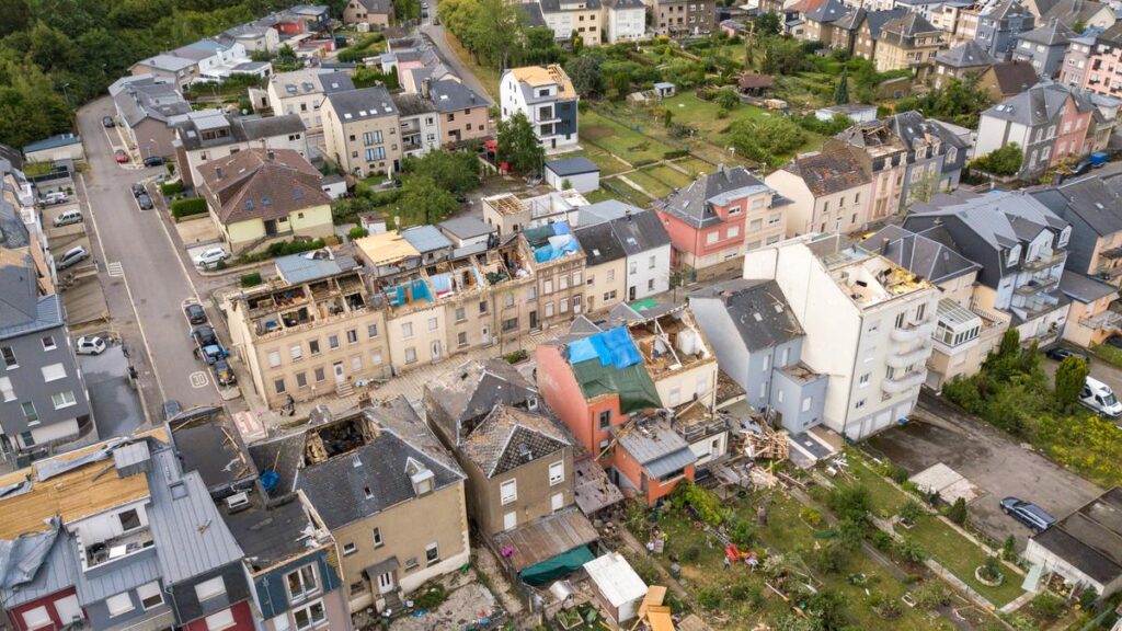 Extremes Wetter kostete bereits Luxemburg über 1 Mrd. €