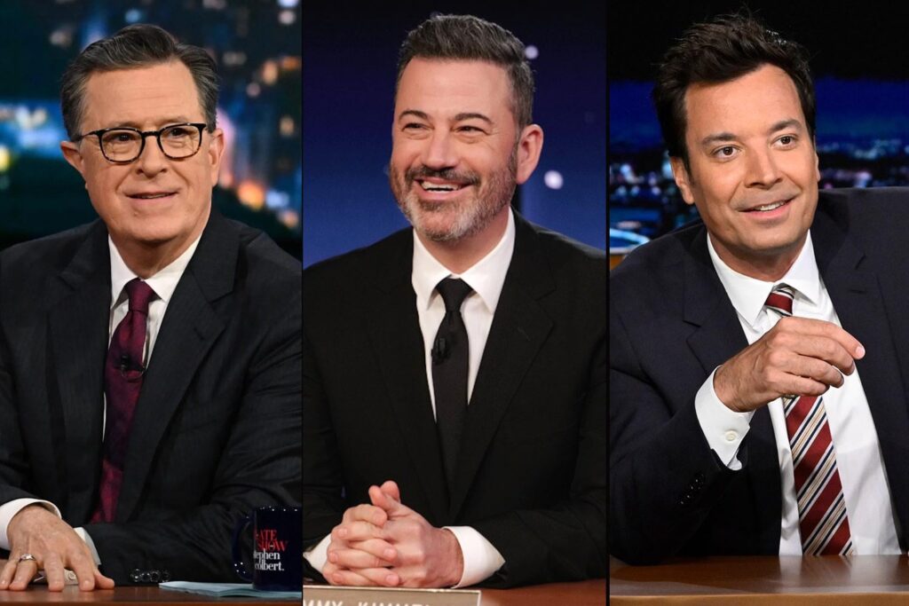 Veränderungen in der Late -Night -TV -Bewertungen über 15 Jahre