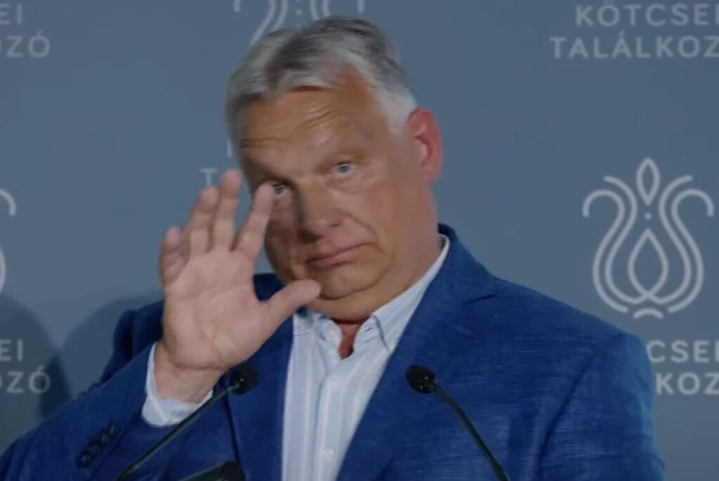 Ich denke, Viktor Orban ist ein manipulativer Psychopath
