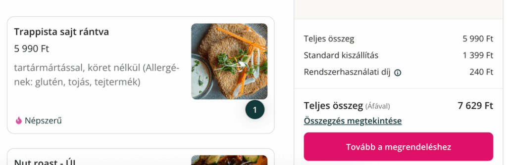 Ein Teil des gebratenen Trappisten ohne Garnitur mit Foodora Pro -Abonnement für 8469 USD, wenn ich warm frage. Sie müssen hier sein, um es zu glauben!