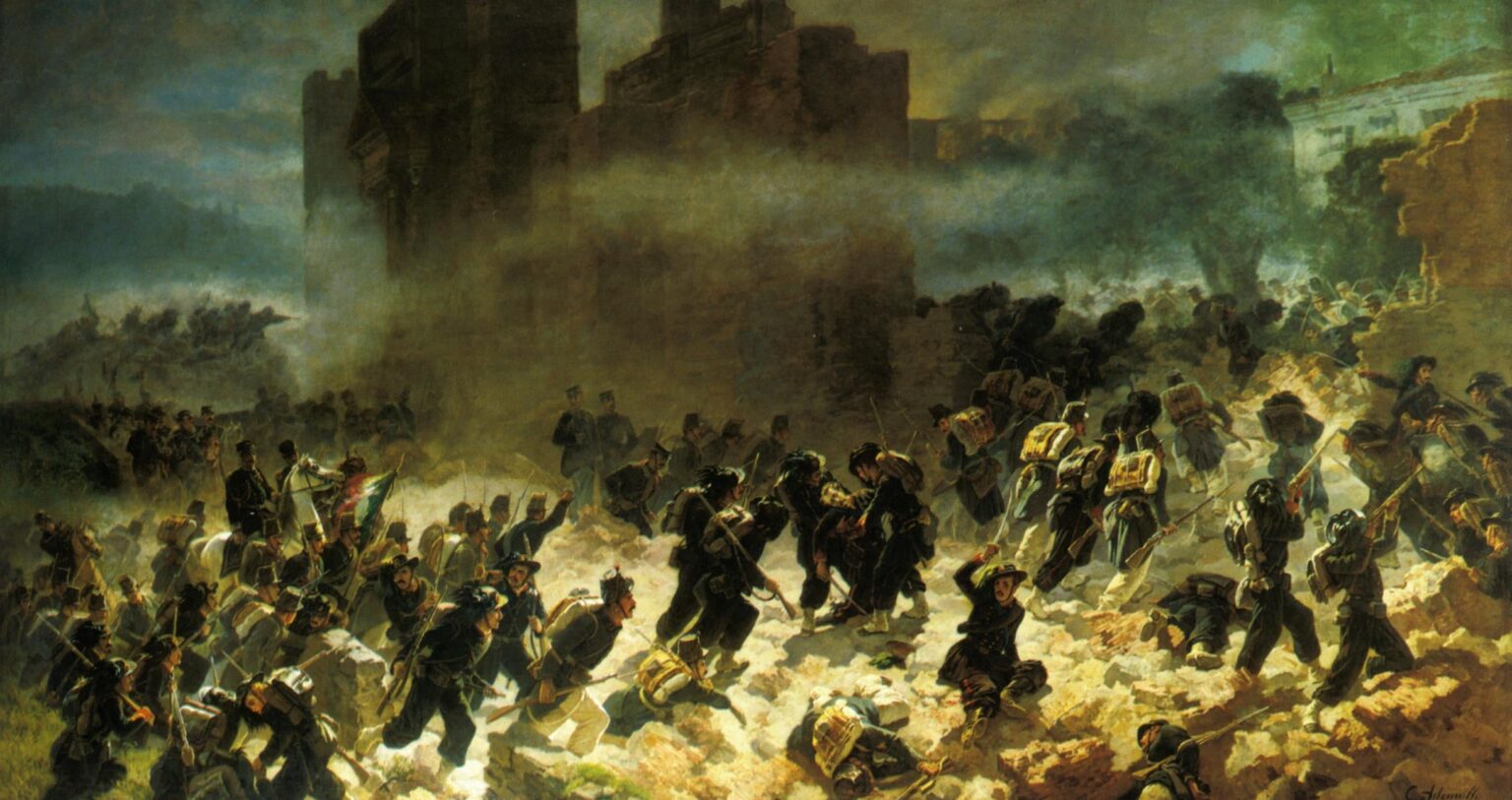 Am 20. September 1870 verletzten die Truppen des neu einheitlichen Königreichs Italiens die Mauern Roms und machten es zur Hauptstadt, und endete über 1000 Jahre zeitliche Macht der Päpste.