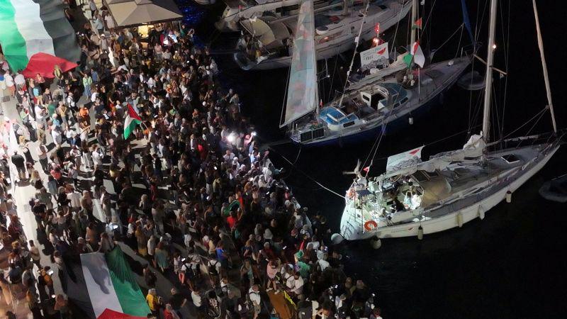Italien und Spanien setzen Schiffe ein, um der Gaza zu helfen, die Flottille bei Drohnenangriffen zu unterstützen