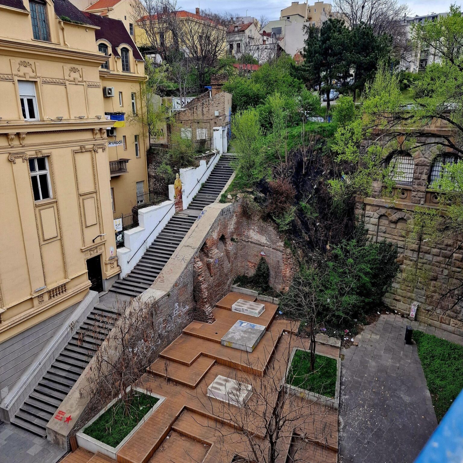 Die "kleine Treppe", Belgrad