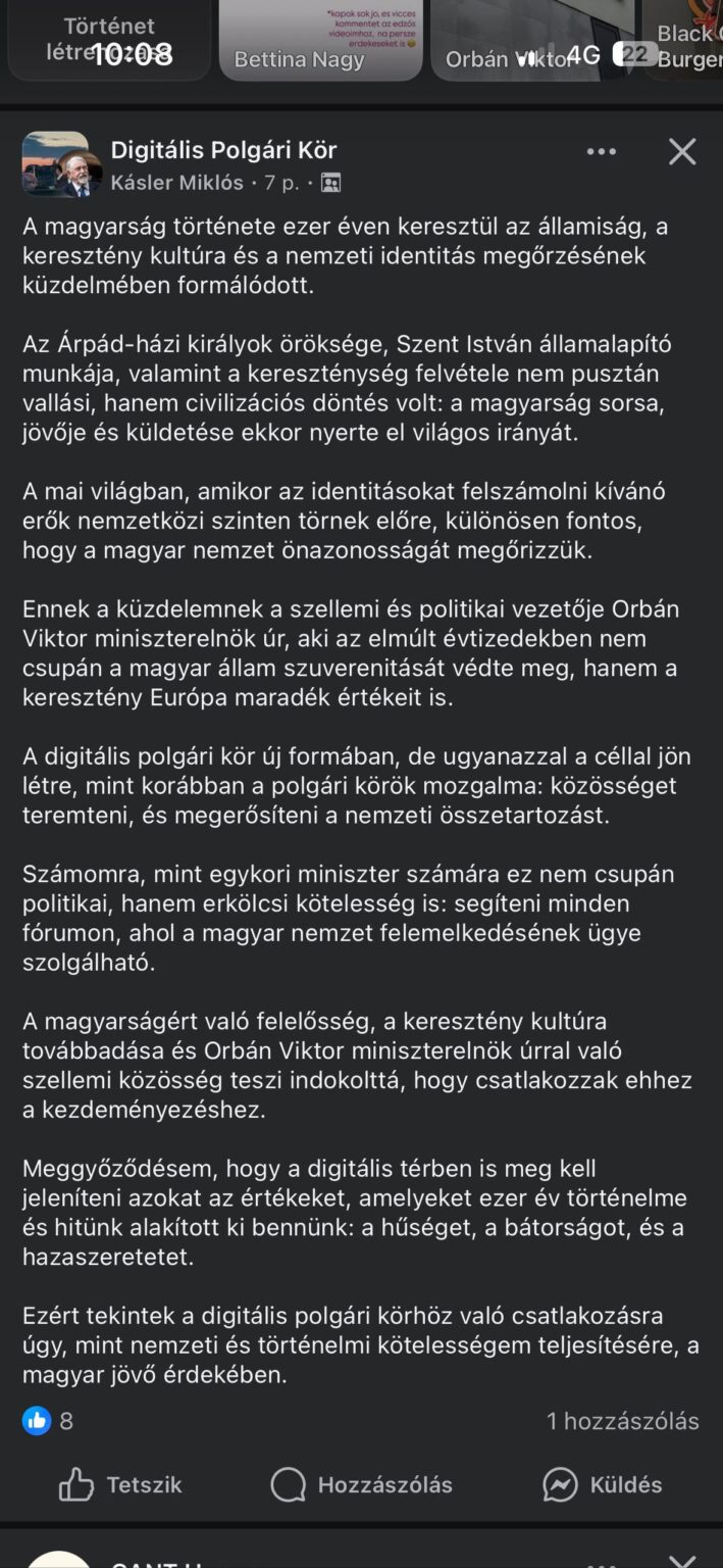 Ist er vor zwei Wochen nicht gestorben?
