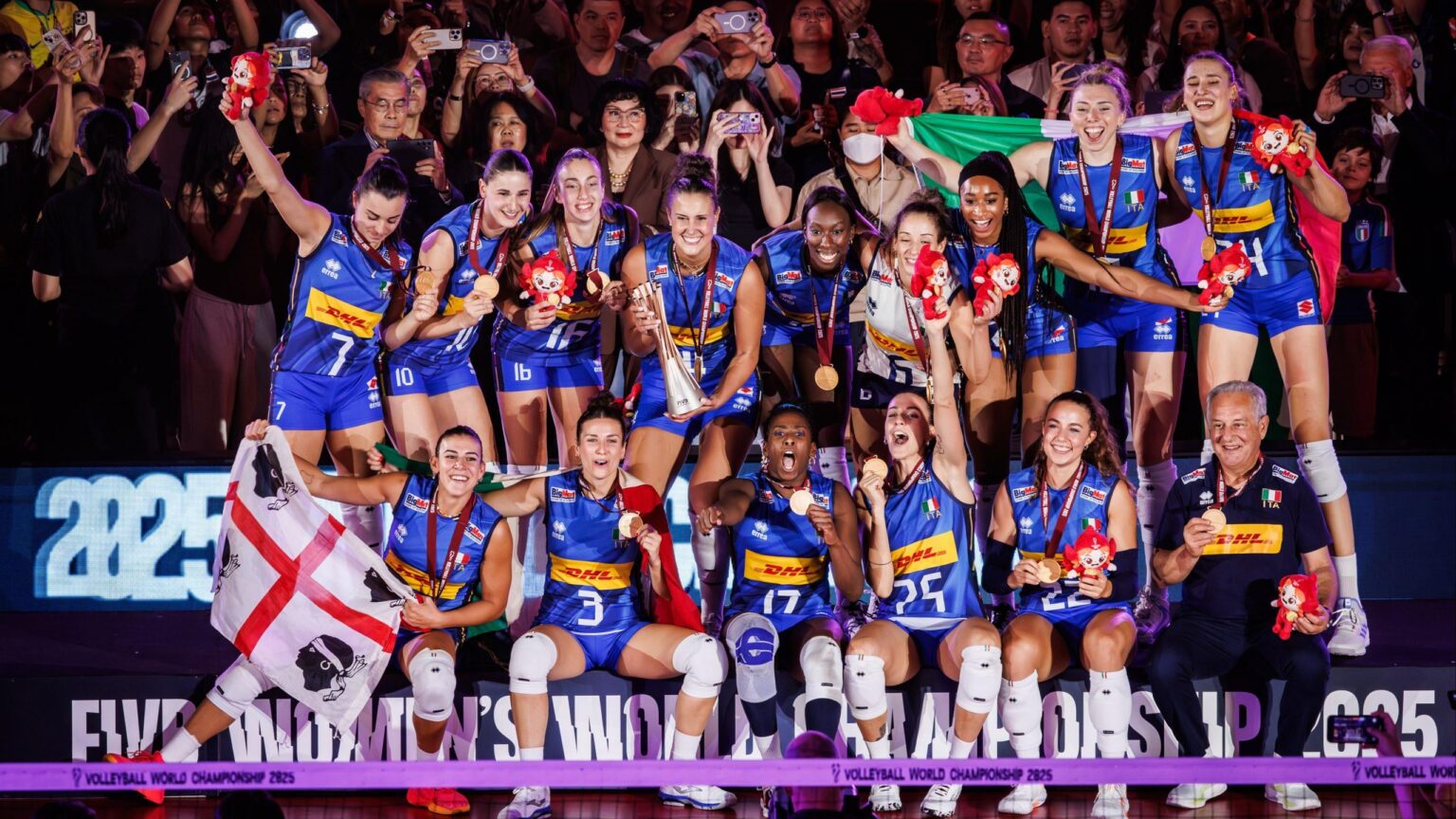 Italien gewinnen Frauen -Volleyball -Weltmeistertitel