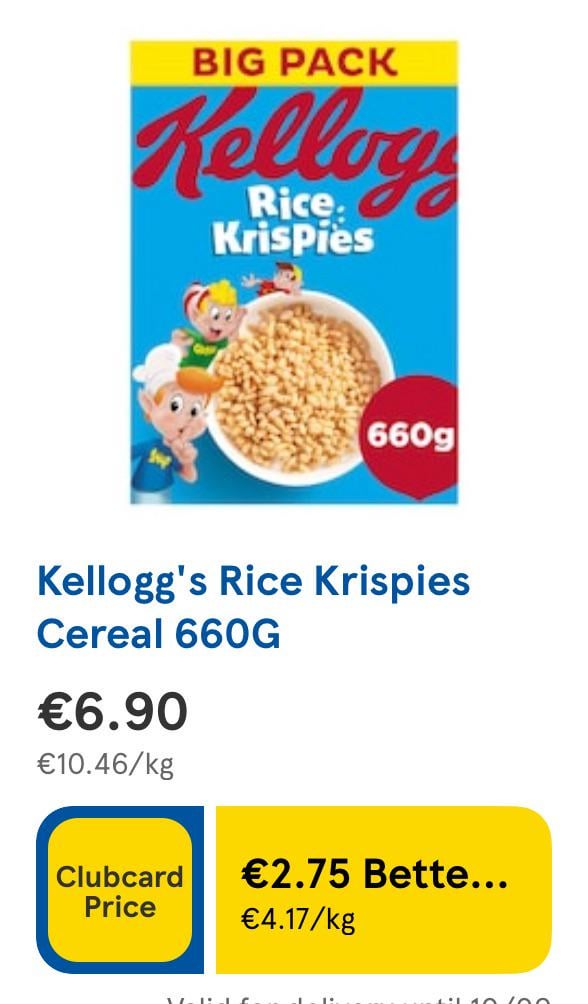 Tesco Clubcard "Steuer"