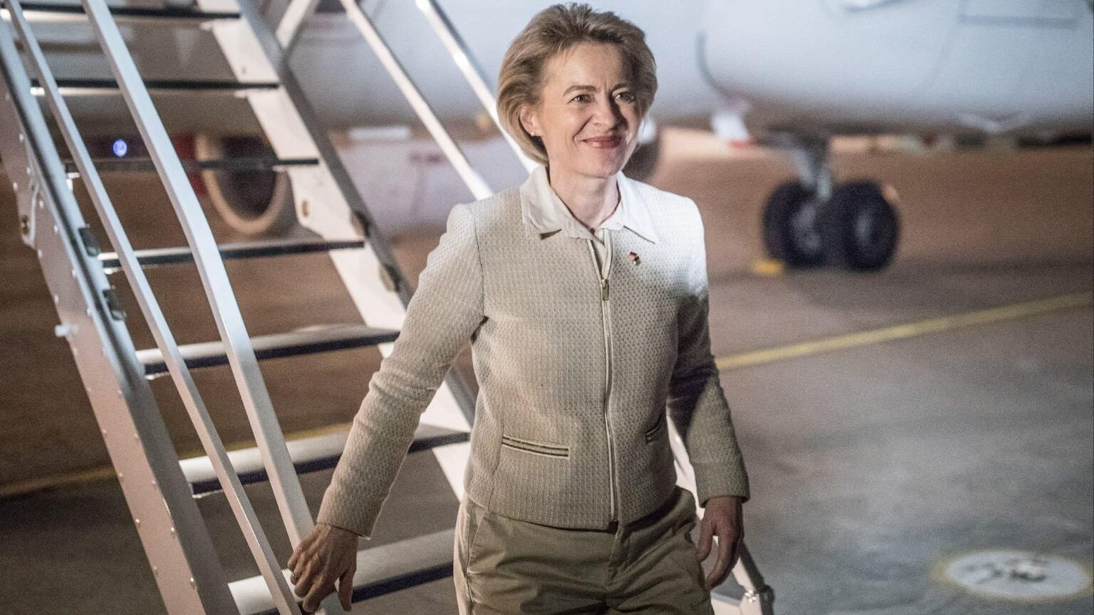 Ursula von der Leyens Flugzeug getroffen von vermuteten russischen GPS -Interferenzen
