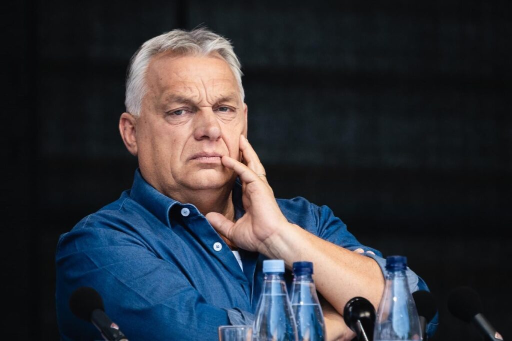 Viktor Orban beschuldige auch den liberalen Links für den Tod von Charlie Kirk