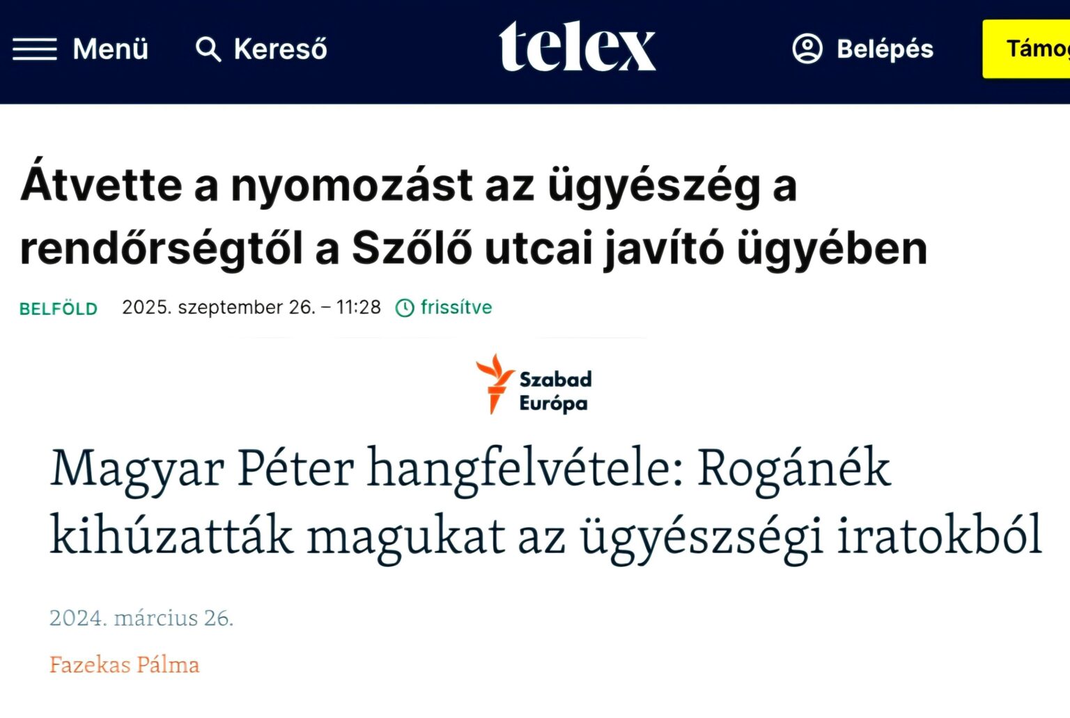 Die Staatsanwaltschaft hat die Ermittlungen von heute übernommen, wo wir Rogans Volk kennt, um mindestens eineinhalb Jahre lang Probleme zu lösen. Nehmen wir an, es ist nicht so, dass die Polizei vertrauen kann … Die Staatsanwaltschaft hat die Ermittlungen von heute übernommen, wo wir Rogans Volk kennt, um mindestens eineinhalb Jahre lang Probleme zu lösen. Nehmen wir an, es ist nicht so, dass die Polizei vertrauen kann ...