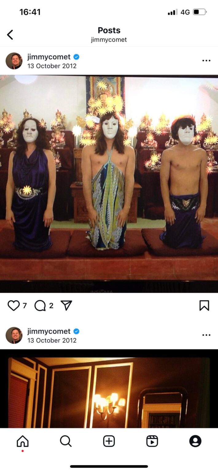 Einige störende Beiträge, die ich fand, nachdem ich Zugang zum Instagram von Jimmy Commet, dem Besitzer von Comet Pizza (auch bekannt als Pizzagate), erhalten hatte