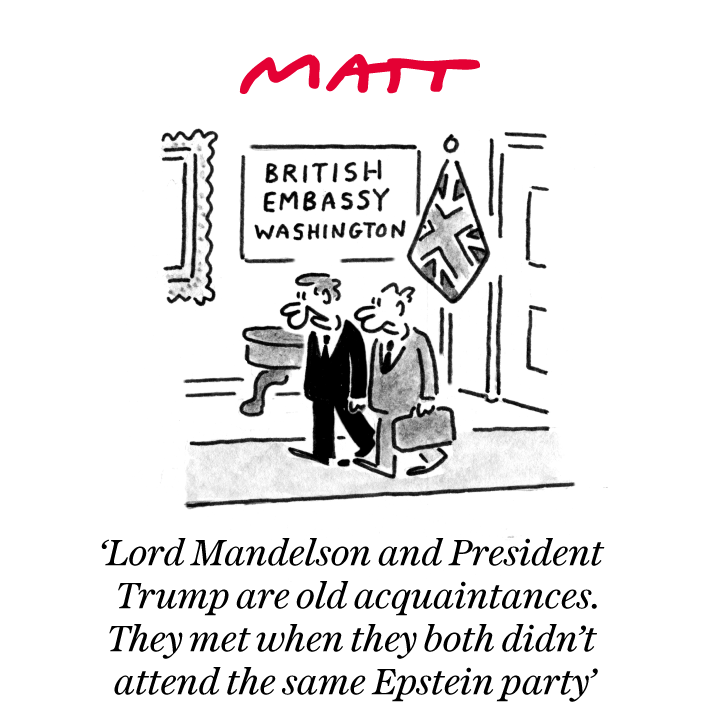Lord Mandelson ... von Matt für den Telegraph