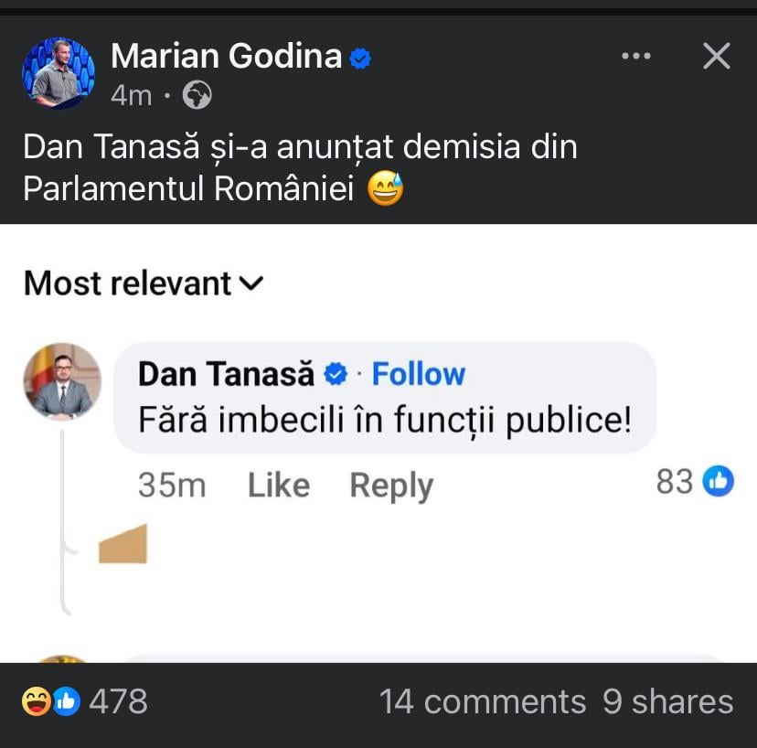 Das Parlament wird geleert