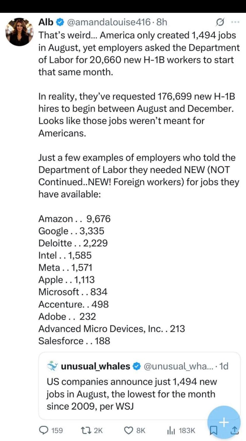 Wenn Sie sich fragen, wohin alle Jobs gingen ...