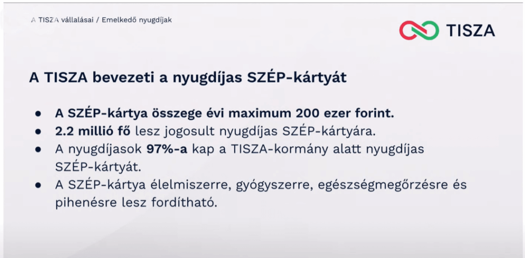 Tisza -Rentenprogramm erhöhen