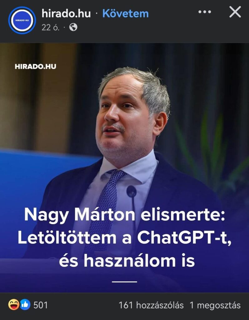 Nein, es ist kein Fost oder Meme ...