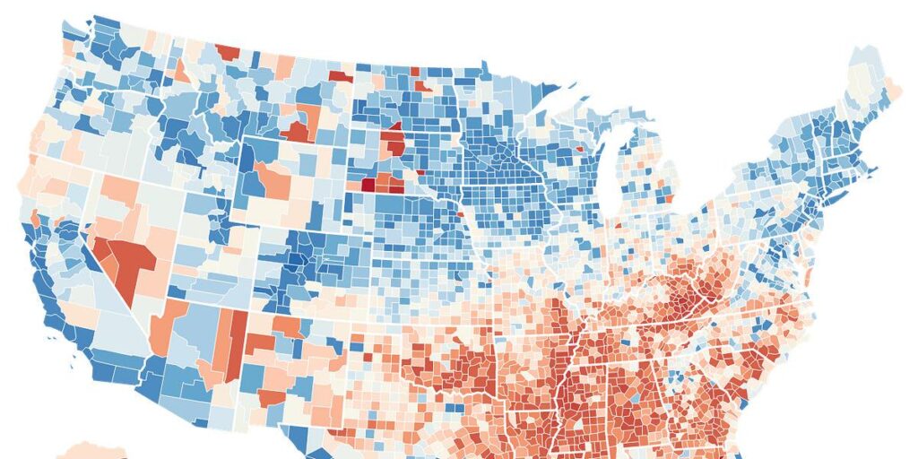 Amerikanische Lebenserwartung und Ungleichheit