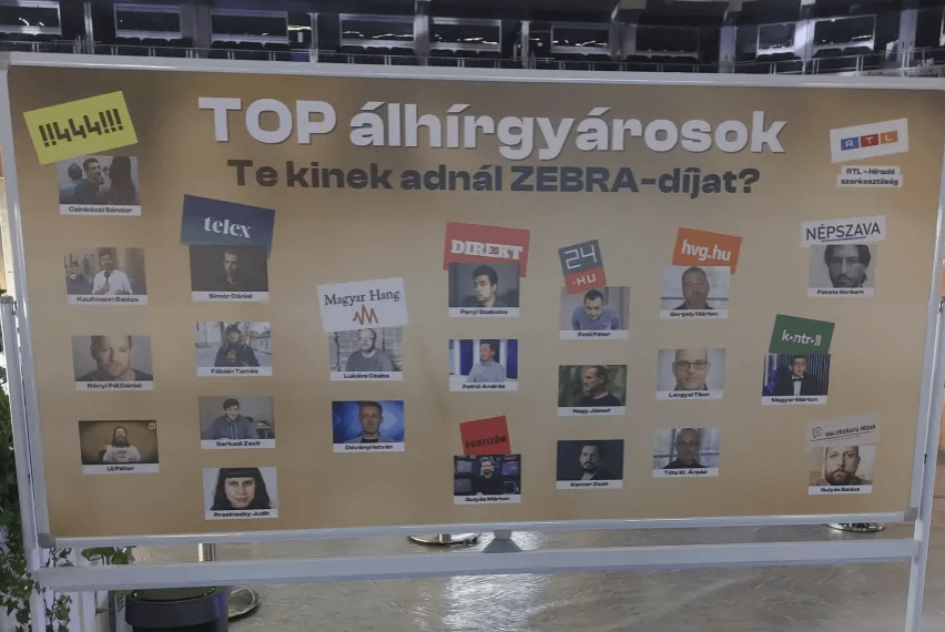 Bei Viktor Orbáns öffentlich finanzierter Veranstaltung begannen sie mit der schwarzen Liste der Independent Press.