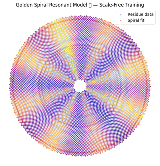 Golden Spiral Resonant V Quantum Spiral Hamiltonian [OC]