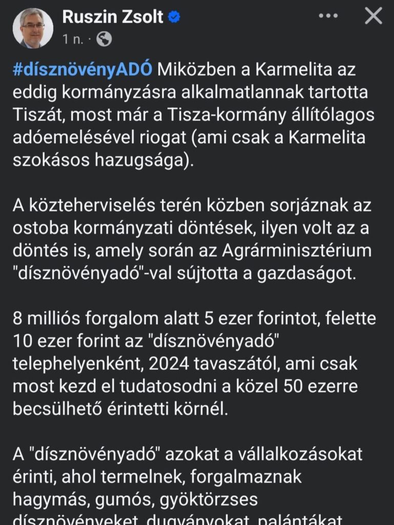 Der Staatspartei führt die Ziersteuer ein (kein Witz)